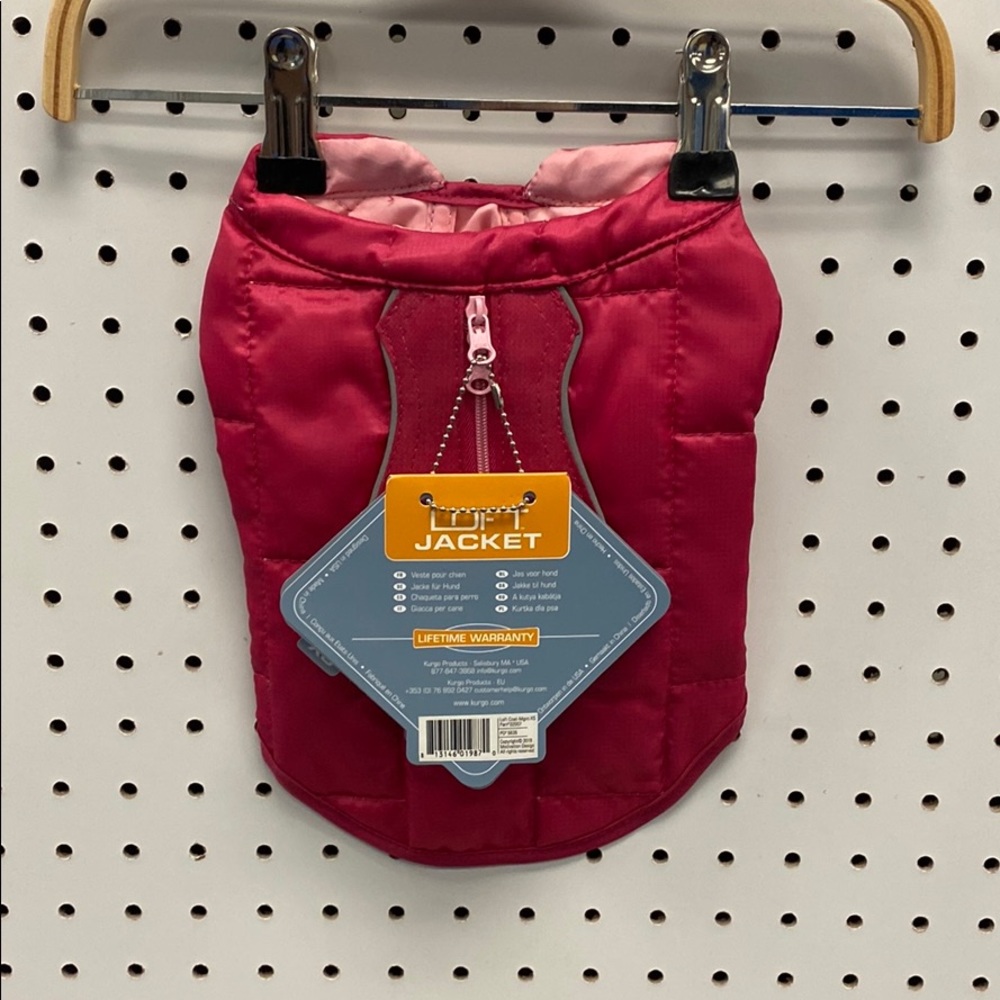 Kurgo Loft Dog Jacket Magenta/Pink XS